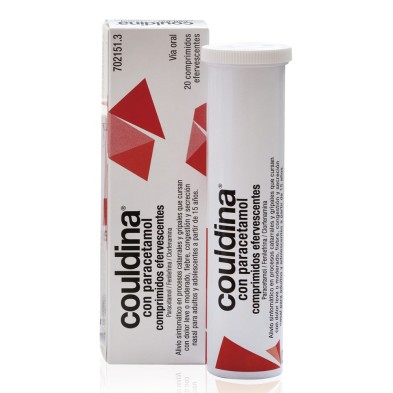 COULDINA CON PARACETAMOL 20 COMPRIMIDOS EFERVESCENTES