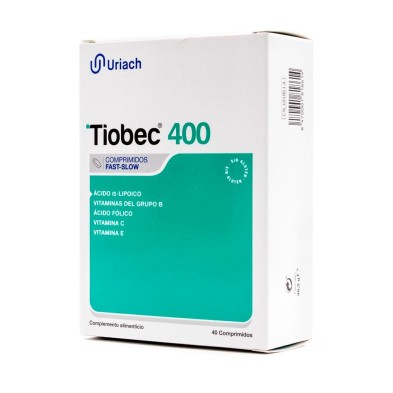 Tiobec 400 Fast Slow 40 Comprimidos
