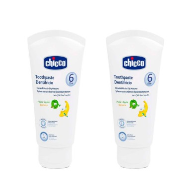 Chicco Crema Dental Manzana/Banana con Fluor