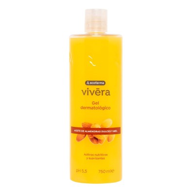 Acofarma Vivera Gel Aceite De Almendras Dulces Y Miel 750 ml