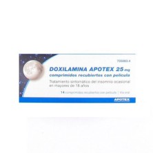 Doxilamina Aurovitas 25 MG 14 Comprimidos