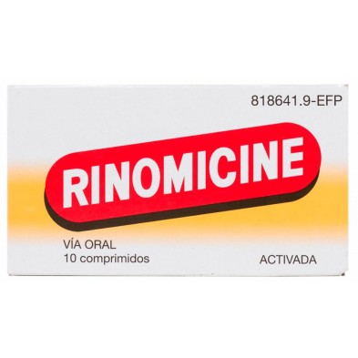 RINOMICINE ACTIVADA 10 COMPRIMIDOS