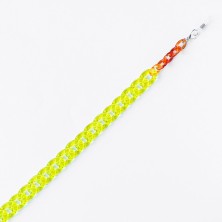 Cadena Collar Grande Para Gafas  XL Amarillo