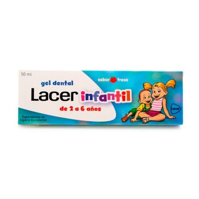 Lacer Infantil Gel Dental Fresa 75 ML